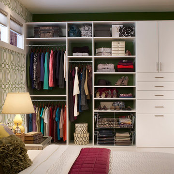 Reach-In Closet Organizers: White