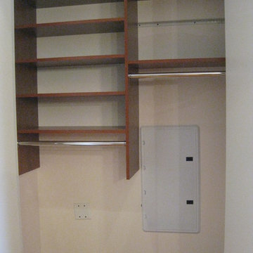 Reach in, walk in and free stand closet projects