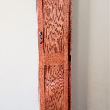Red Oak Tower Cabinet