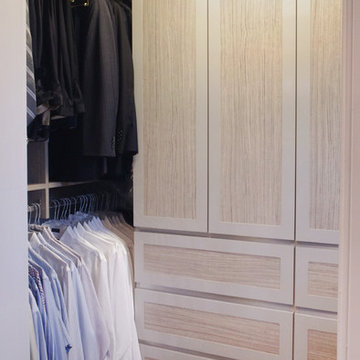 Repurposed Armoire for Walk In Closet