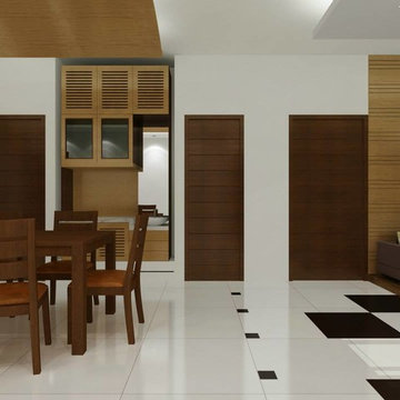 Residential interior For Mr. Masoom at Basundhara R/A
