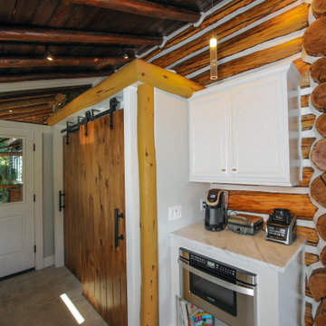 Rustic Traditional White Kitchen