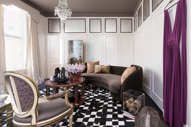 Design ideas for a classic dressing room for women in San Francisco.