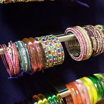 Sari and Bangle Bracelet Master Closet
