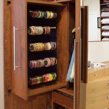 Sari and Bangle Bracelet Master Closet