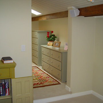 Second Story Addition Dressing Room