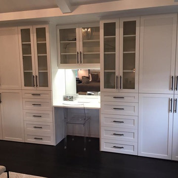 Shaker Custom Closet and Vanity