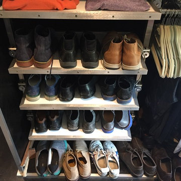 Shelves for walk in closet