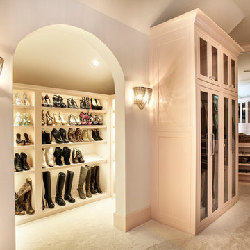 Shoe display in Her Closet