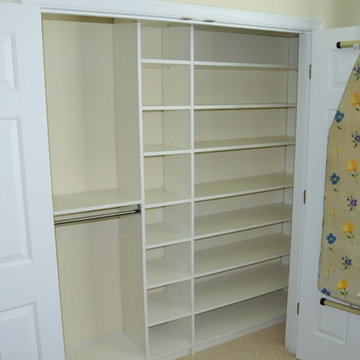 Simple Reach-In Closet