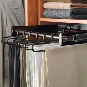 Slide-Out Pants Rack, Oil Rubbed Bronze