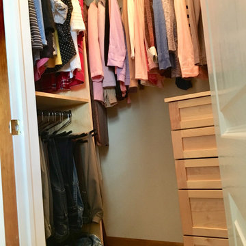 Small Birch Closet