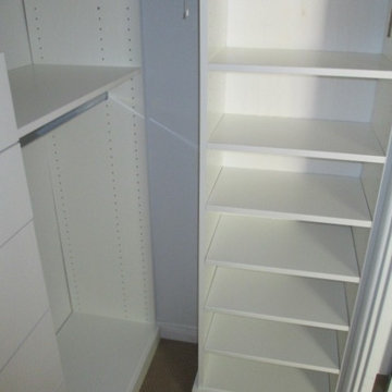 Small closet space with big needs