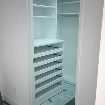 Small Walk-in Closet in New Construction