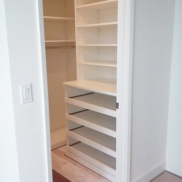 Small Walk-in Closet in New Construction