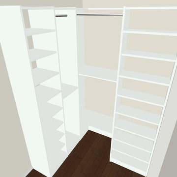 Small Walk-in Closet (Nutley,NJ)