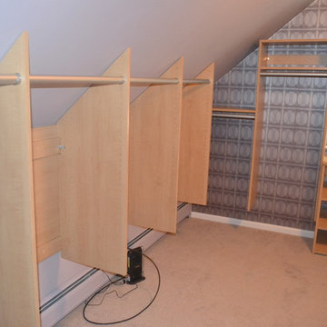Spaces w/ sloped ceilings