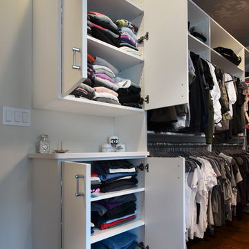 Spare Room Converts to Dream Closet