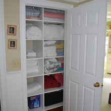 linen, basement, closet storage