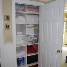 bathroom linen closet