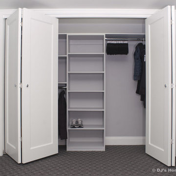 Storage and Closets in Basement by DJ's Home Improvements