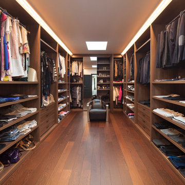 Stunning Wood Wardrobe Room