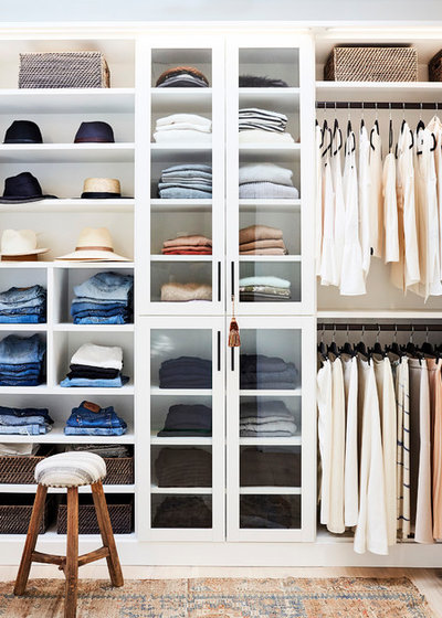 Contemporary Wardrobe by The Container Store Custom Closets