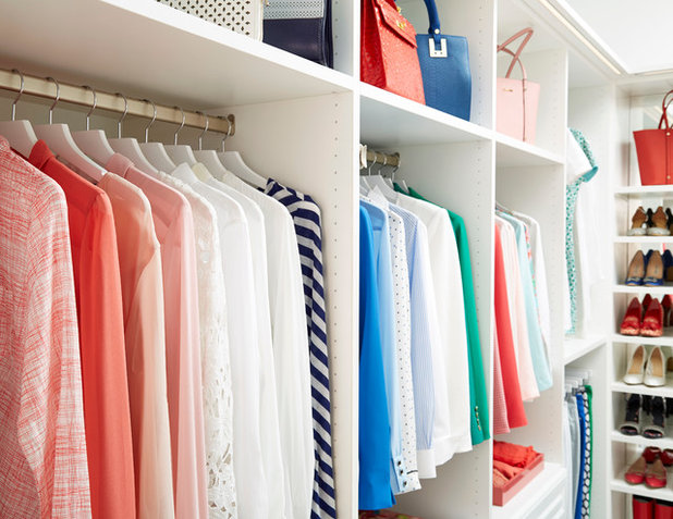 Modern Wardrobe by The Container Store Custom Closets