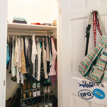 Teen Girl's Closet & Bedroom Organization Project (sister)