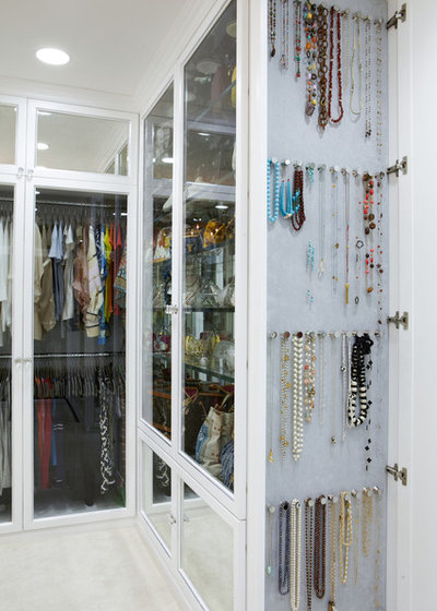 Contemporary Cabinet by Lisa Adams, LA Closet Design