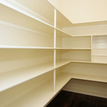 The Madison pantry built by Homes by Dickerson in Stonehenge Park, Raleigh NC