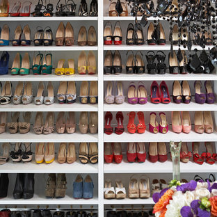 Angled Shoe Shelves Houzz