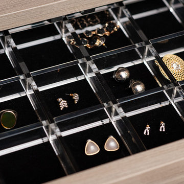 Top Insert of the Double Jewelry Drawer | SpaceManager Closets