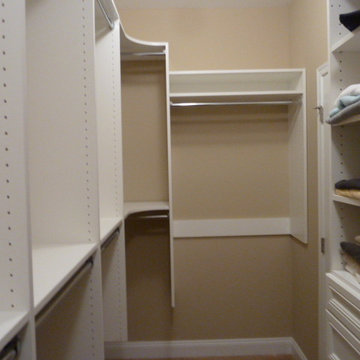 Total Organizing Solutions - bedroom - walk in closet