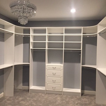Traditional Closets Remodel (Master & Guest Bedroom, Linen Closet, and Entry)