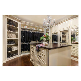 Traditional French Style Custom Closets Traditional Closet Los