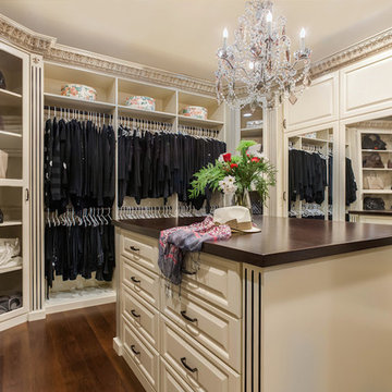 Traditional French Style Custom Closets