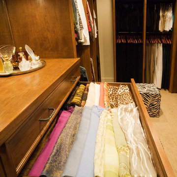 Traditional Master Closet