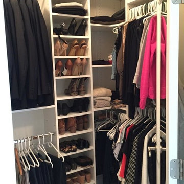Traditional Walk-In Closet in Columbia, Illinois
