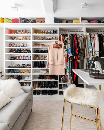 Contemporary Wardrobe by California Closets NY