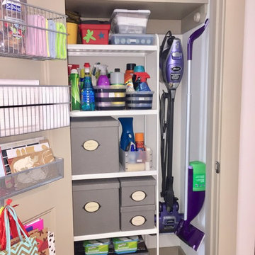 Utility Closet Before and After