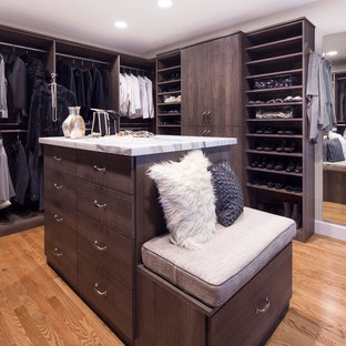 Valet Custom Cabinets & Closets- Walk-in Closet Master-Hudson