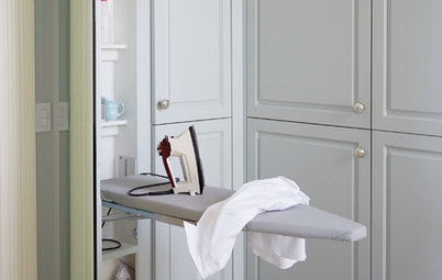 Dirty Laundry: 11 Functional Storage Spaces in Tricky Places