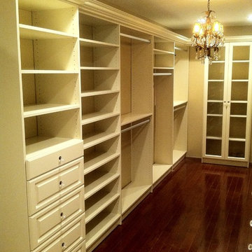 Walk-In Closet in Almond