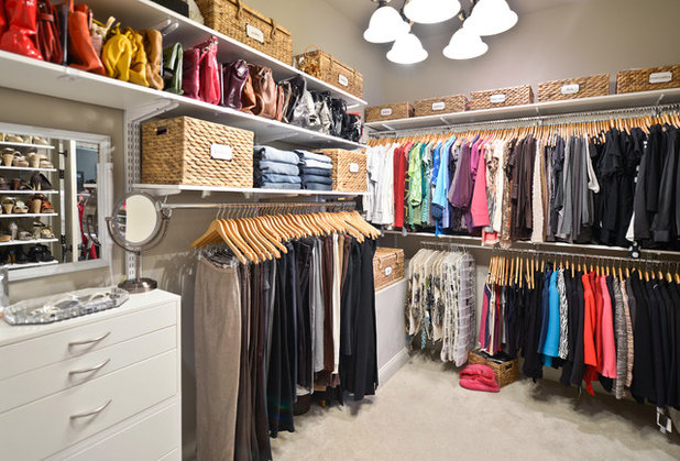 Traditional Wardrobe by Organized Living