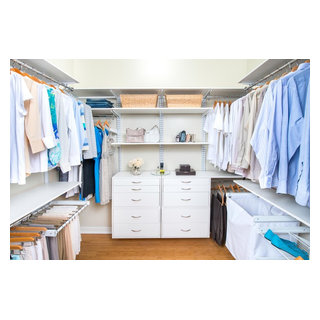 Walk In Closet Organization | Organized Living freedomRail - Closet ...