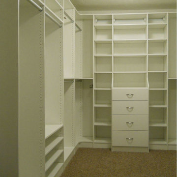 Walk in closet transformation