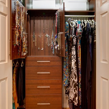 Walk-in Closet w/ Necklace Cabinet