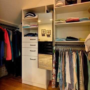 Walk-In Closet w/ Pull Out Mirror