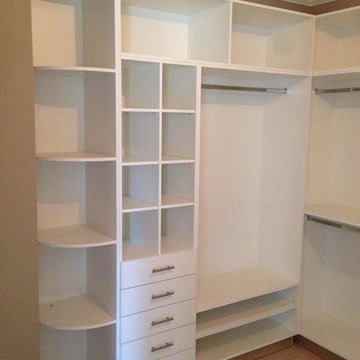 Walk in closet white in North York 401/yonge